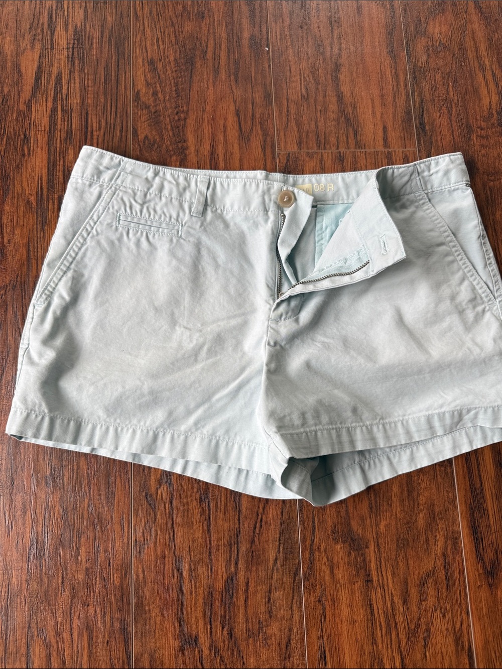 Gap Classic Women's Light blue Cotton Shorts